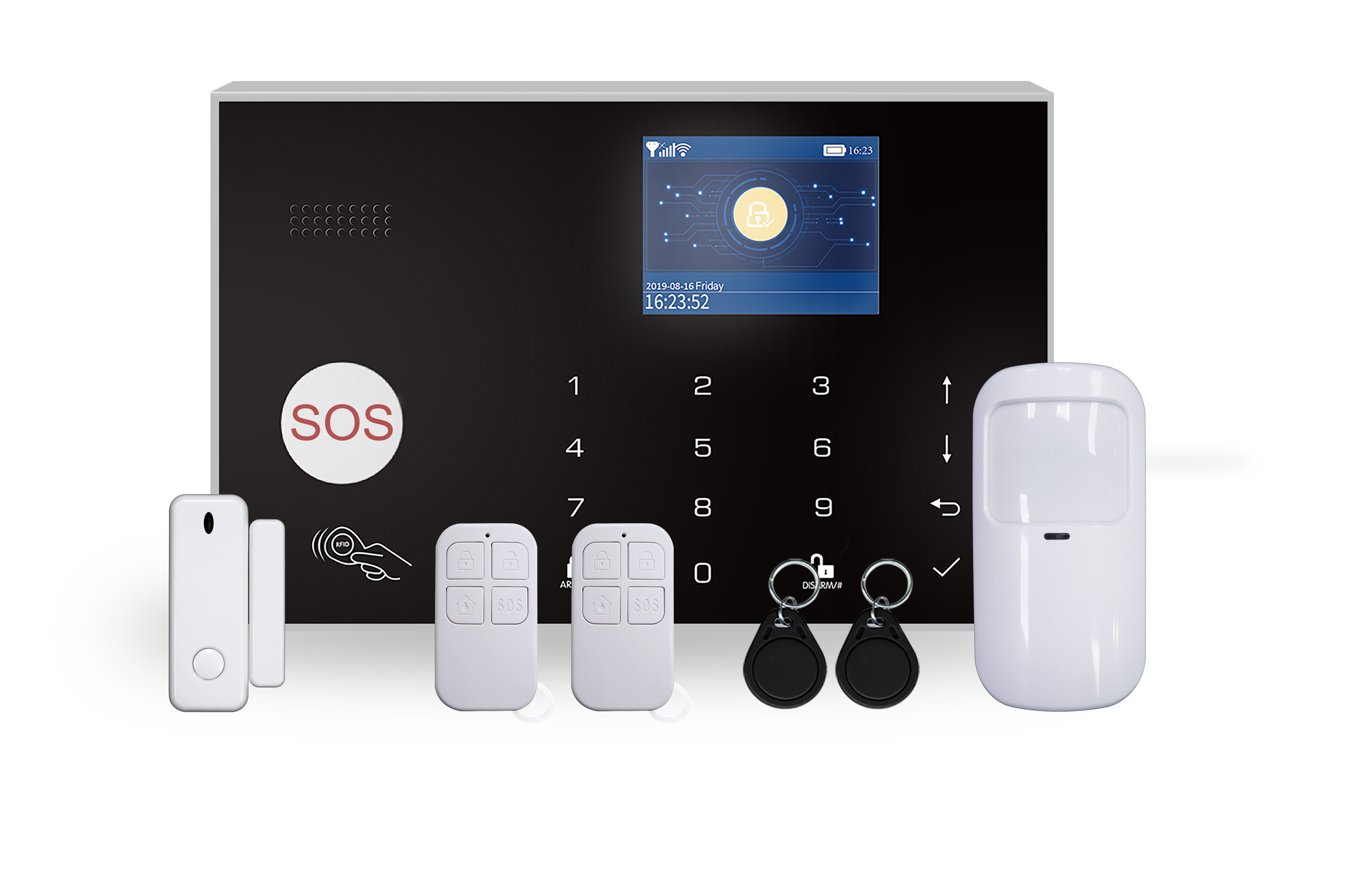 Sunlit-tech: Gsm Alarm System