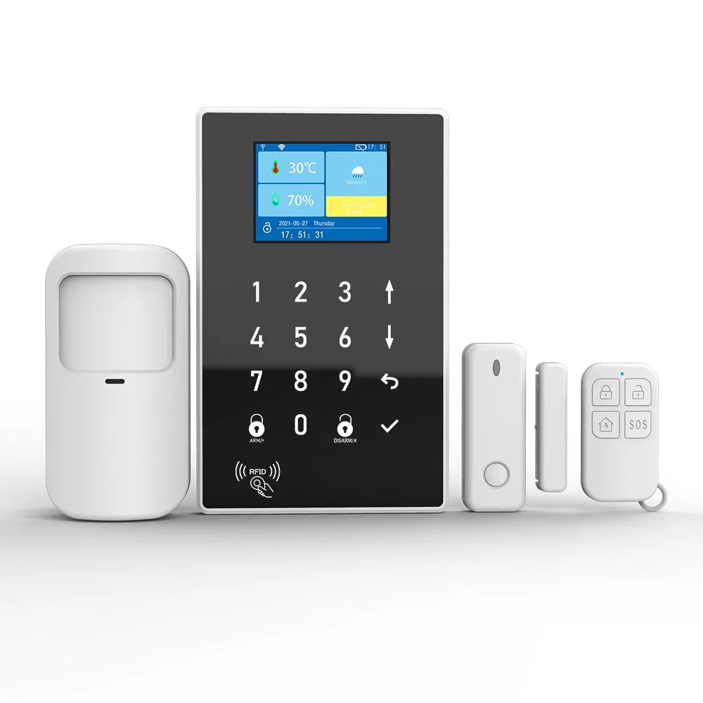 Smart GSM and WiFi Alarm System for Home Protection